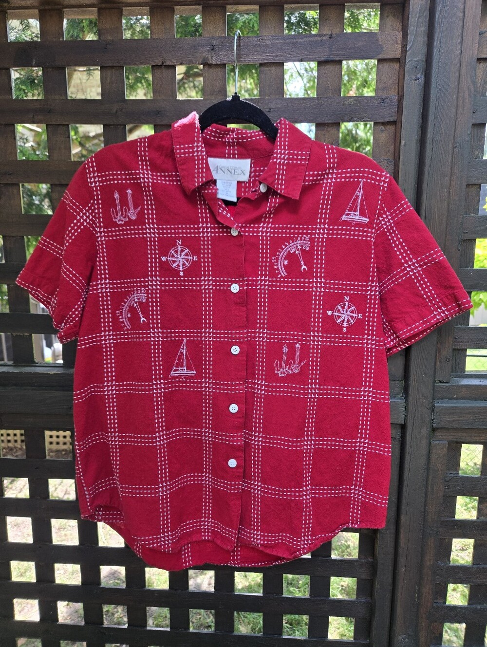 Vintage Nautical Button-up